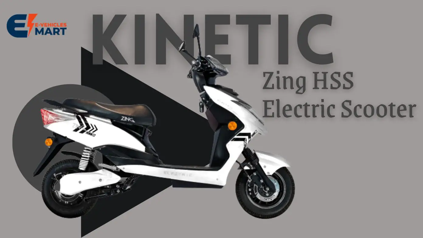 Kinetic Green Zing HSS Electric Scooter